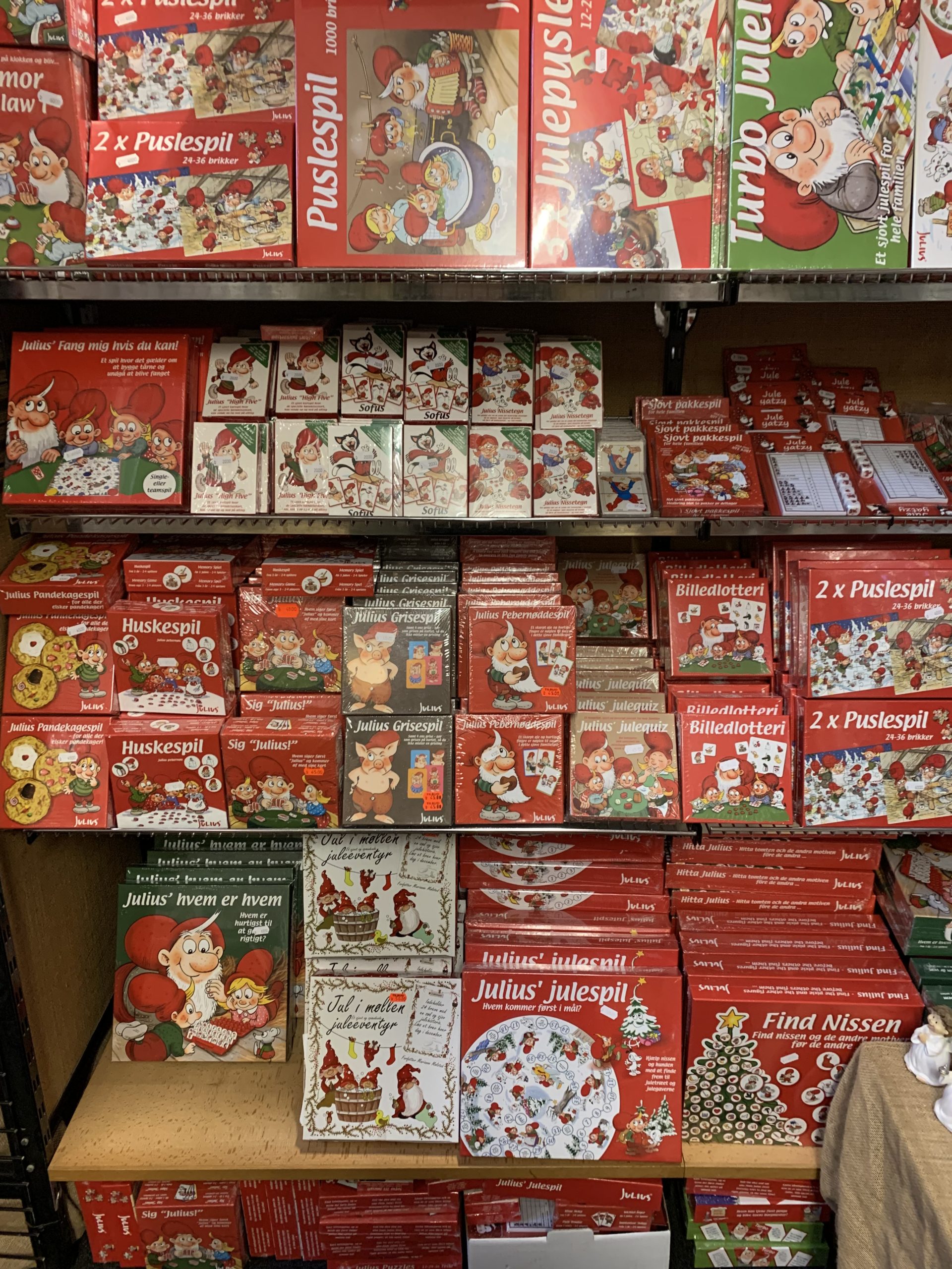 julius er udkommet i en masse spil