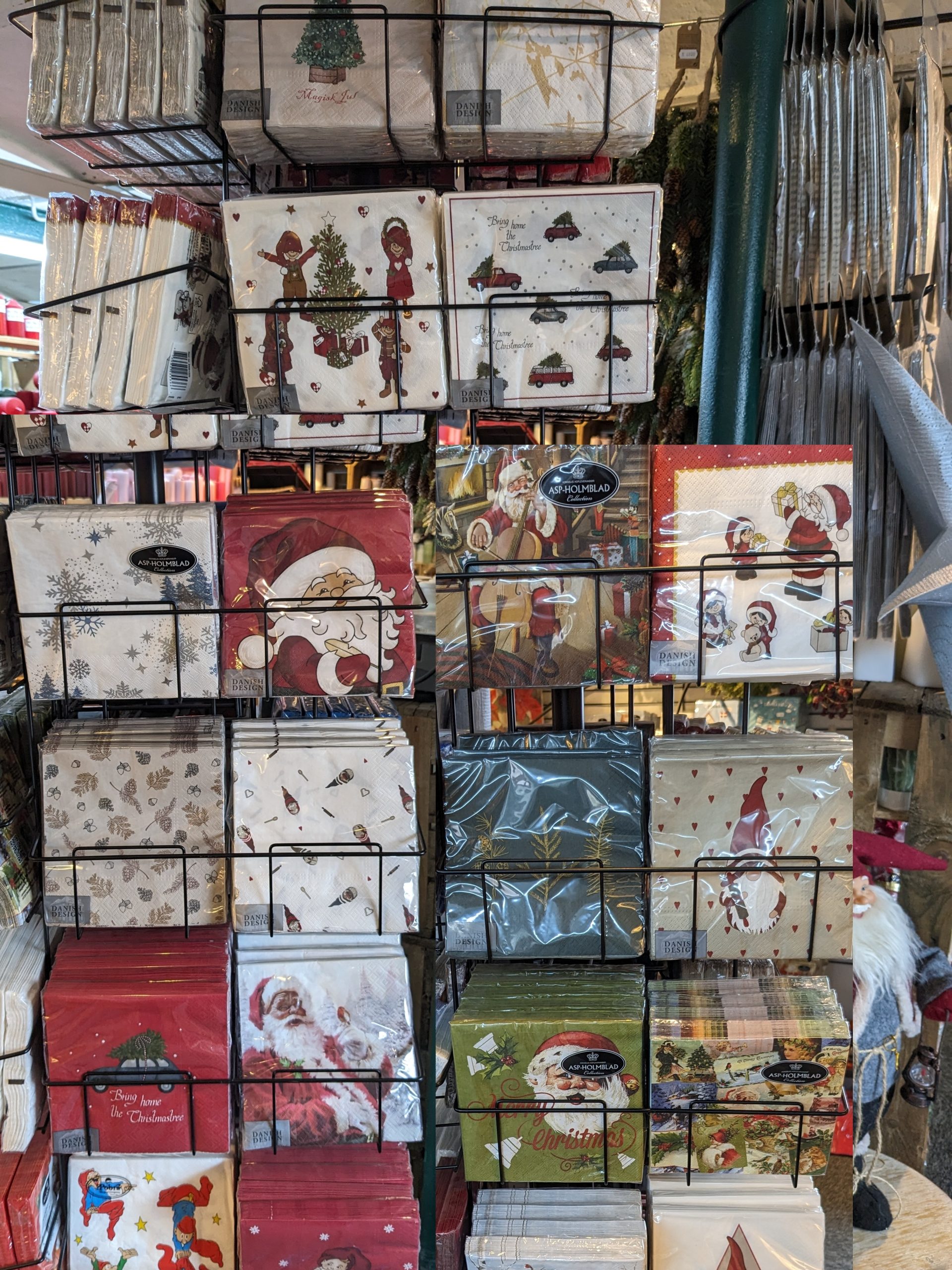 servietter til jul og fest