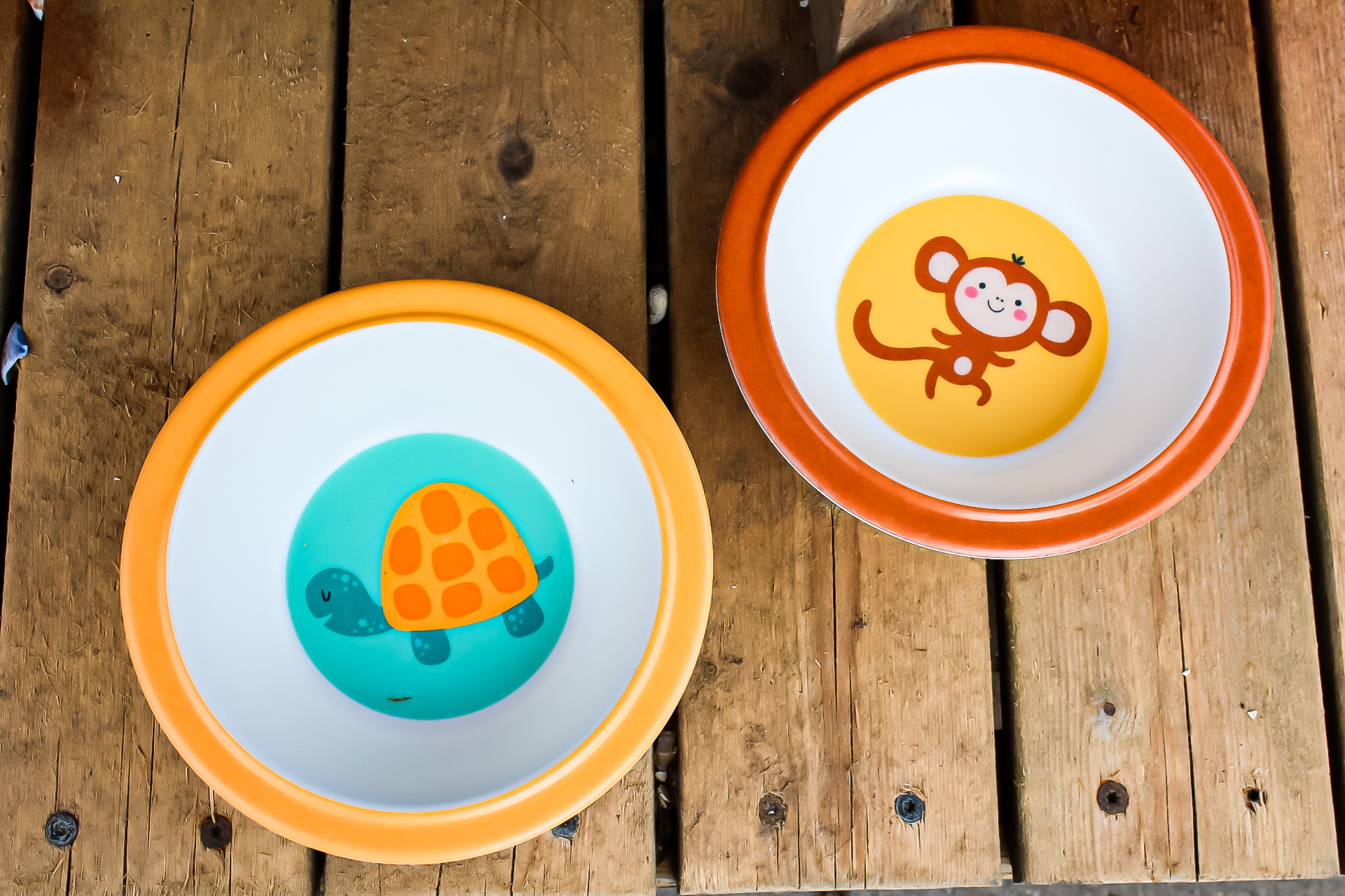 Børne skåle med sjove motiver